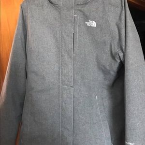 Northface Women’s Grey Hyvent Jacket (XL)
